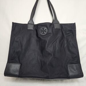 Tory Burch Black Shoulder Purse Tote Bag